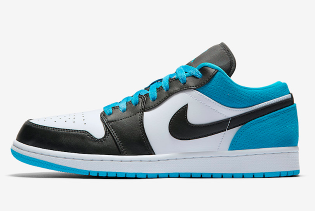 Air Jordan 1 Low 'Laser Blue' CK3022-004: Iconic style with a sleek touch