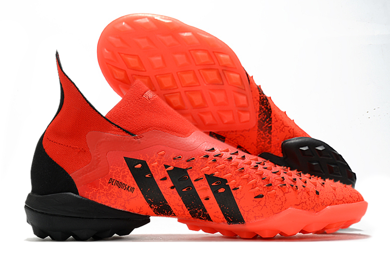 Adidas Predator Freak+ TF 'Demonskin - Solar Red' - Enhance Your Game with Unmatched Performance!