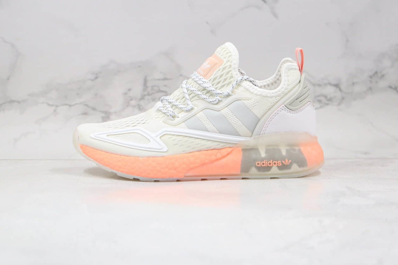 Adidas ZX 2K Boost 'White Glow Pink' FY2013 - Exclusive Release Now Available