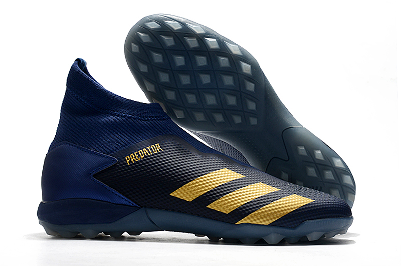 Adidas Predator 20.3 Laceless TF Blue Gold: Ultimate Soccer Shoes