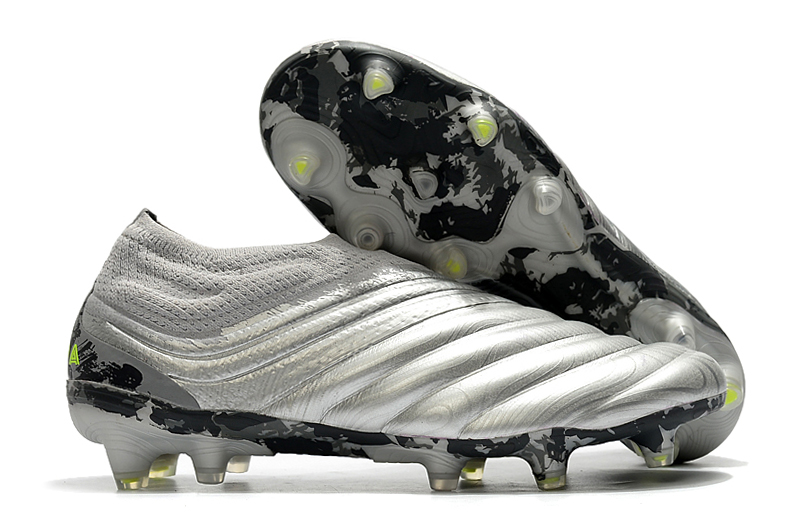 Adidas Copa 20+ FG Silver Metallic EF8309 - Premium Soccer Cleats