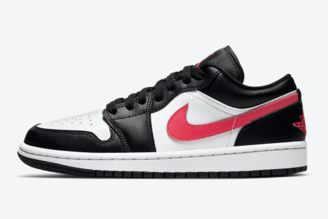 Air Jordan 1 Low 'Siren Red' DC0774-004 - Classic Colorway with Eye-Catching Appeal