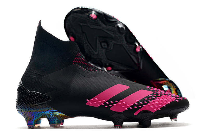 Adidas Predator Mutator 20+ FG Demonskin Cleats - Black Shock Pink