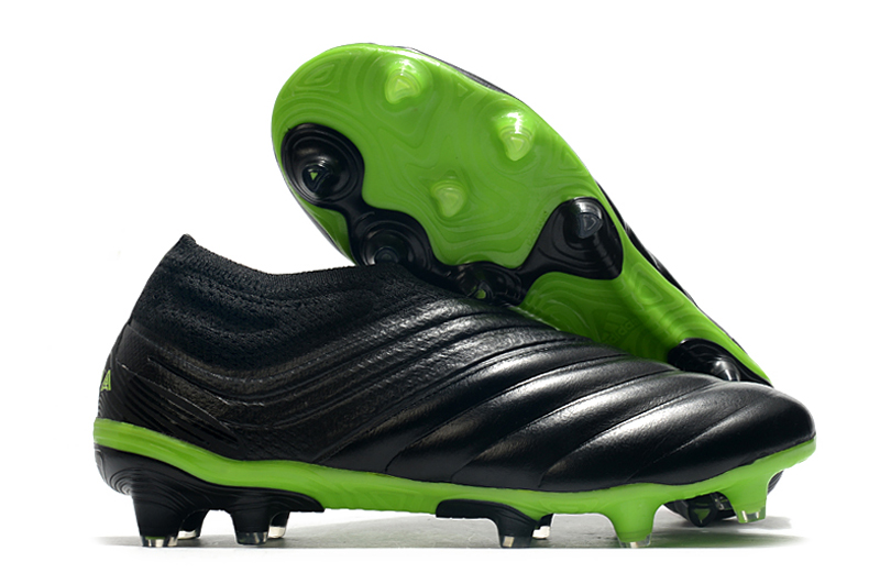 Adidas Copa 20+ FG Black Green - Premium Soccer Cleat