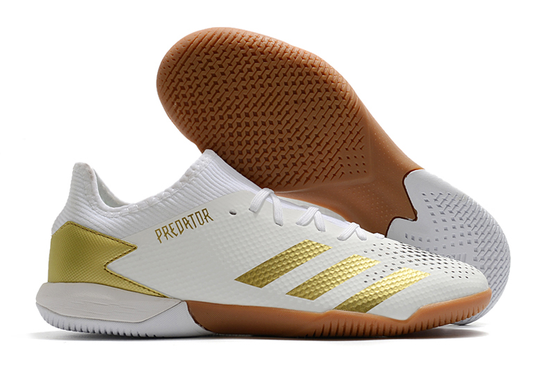 Adidas Predator 20.3 L IC White Gold: Dominating Indoor Soccer | Limited Edition