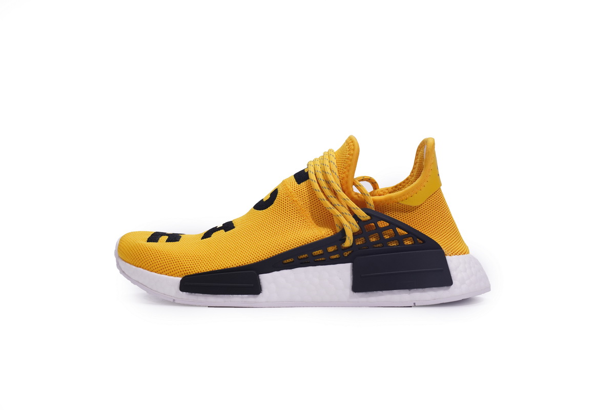 Adidas Pharrell X NMD Human Race 'Yellow' BB0619 - Vibrant and Stylish Footwear