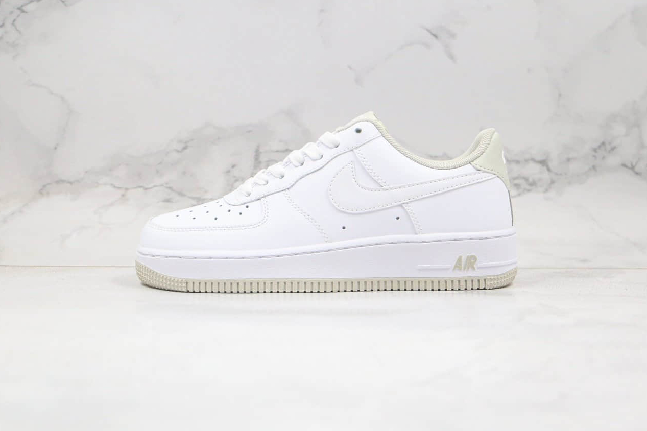 New Nike Air Force 1 Low 'White Light Bone' CJ1380-101 - Classic Style with a Modern Twist