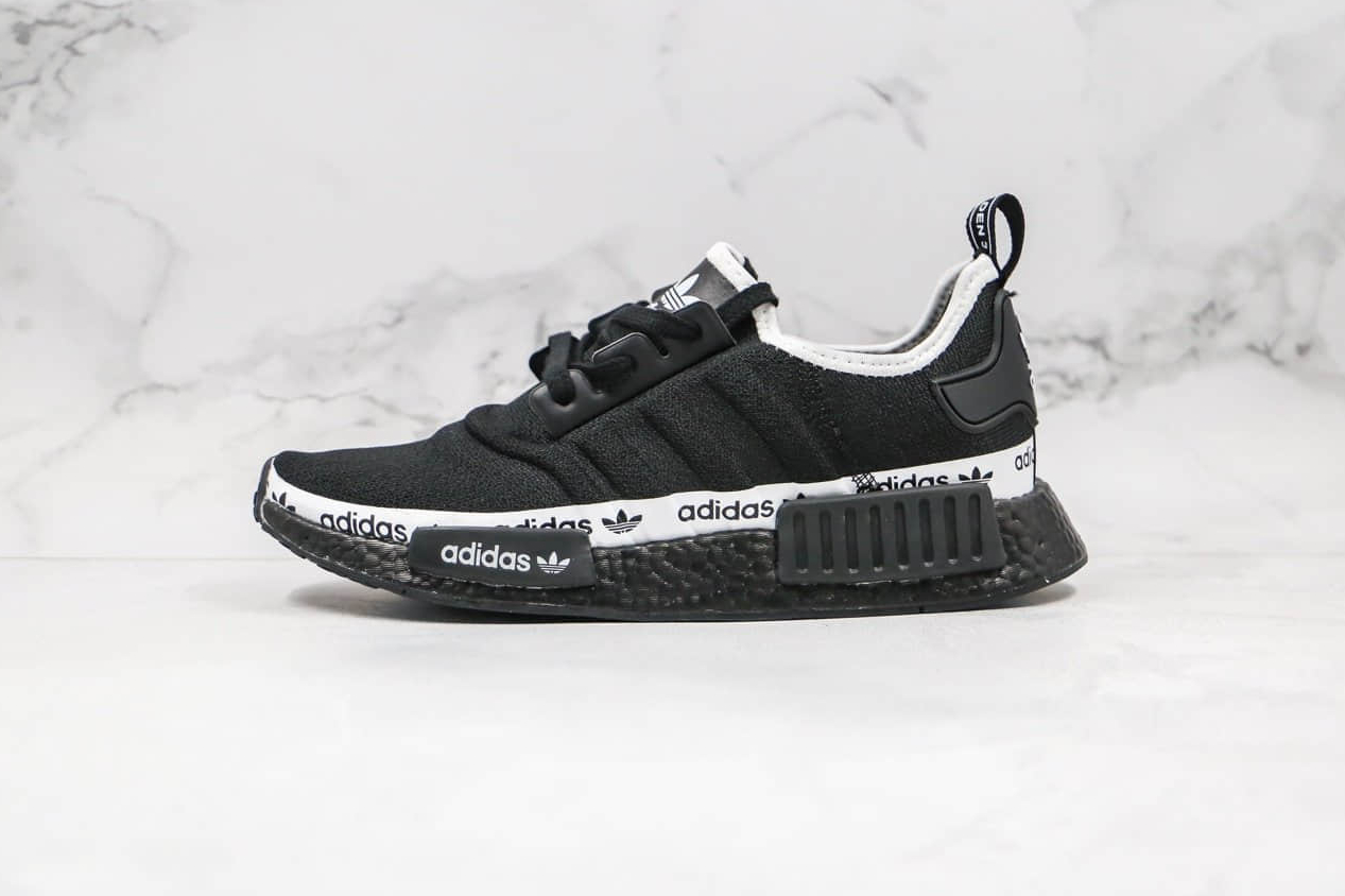 Adidas NMD_R1 'Black Tape Logo' FV7307 - Stylish Sneakers with Iconic Branding