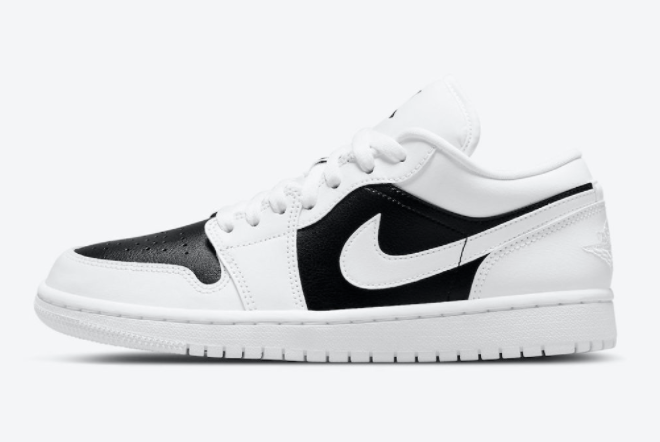 Air Jordan 1 Low 'Panda' DC0774-100 - Stylish and iconic sneakers in a striking black and white colorway