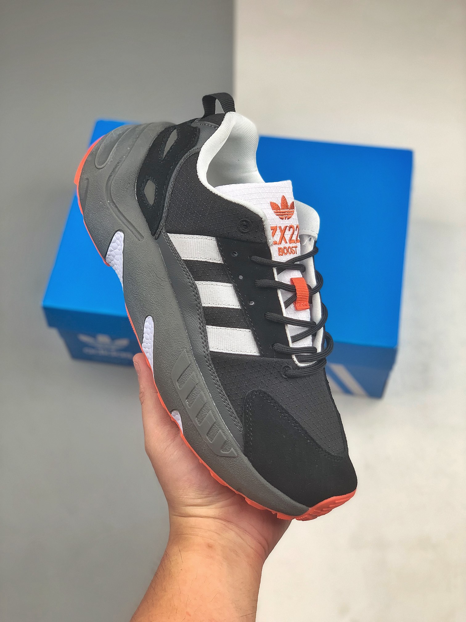 Adidas ZX 22 Boost Black Grey GX8662 - Stylish and Comfy Sneakers