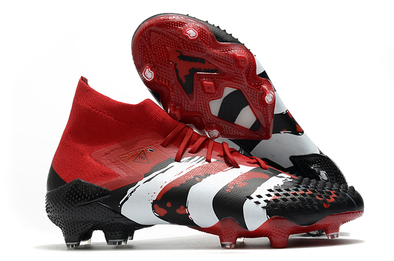 Adidas Predator Mutator 20.1 FG Human Race True Red White Core Black: Expert Soccer Cleats