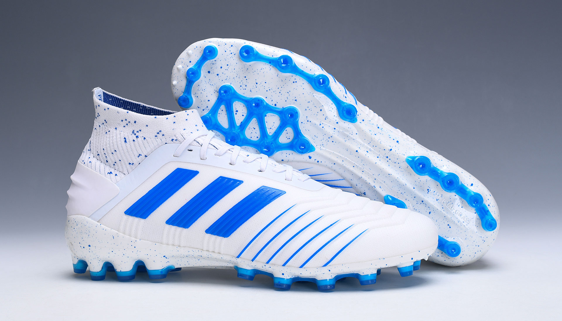 Adidas PREDATOR 19.1 AG White G28981 - High-Performance Soccer Cleats