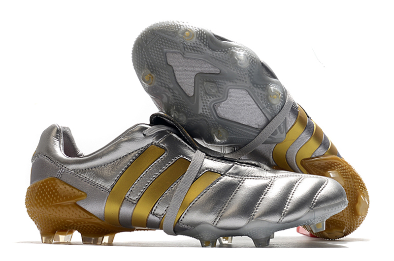Adidas Predator Mania FG Tormentor Metallic Silver Gold – Ultimate Soccer Cleats