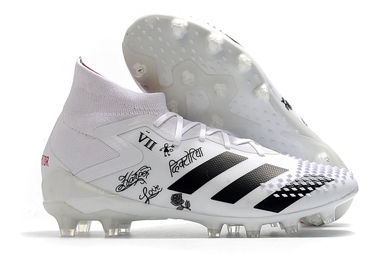 Adidas Predator Mutator 20+ FG | White Black Football Boots