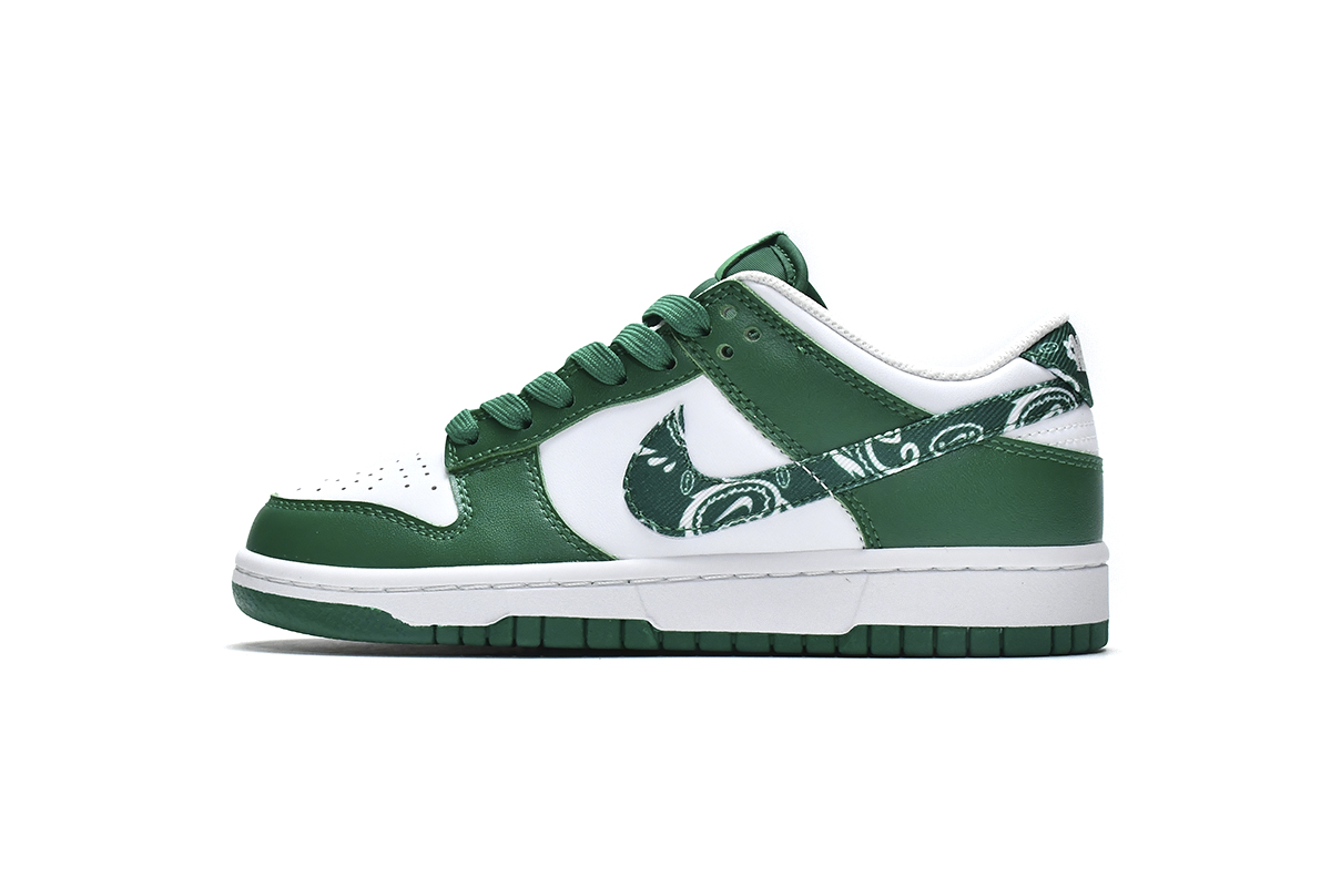 Nike Dunk Low 'Green Paisley' DH4401-102 - Stylish and Unique Sneakers for Urban Fashion Enthusiasts